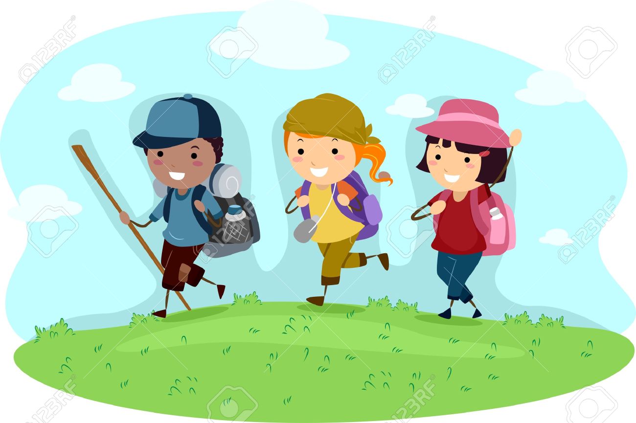 12325600-Illustration-of-Kids-on-a-Camping-Trip-Stock-Illustration-camp- cartoon-hiking | BLOG UCENIKA I-5